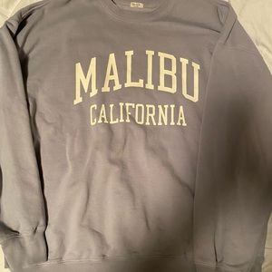Malibu brandy Melville crewneck